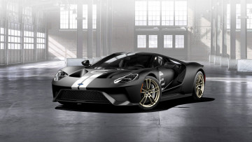 обоя ford gt-66 heritage edition 2017, автомобили, ford, 2017, edition, heritage, gt-66