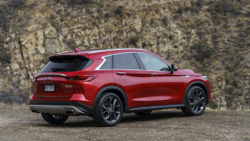 Картинка infiniti+qx50+2019 автомобили infiniti qx50 2019 red