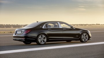 Картинка mercedes-maybach+s-class+s650+black+2018 автомобили mercedes-benz mercedes-maybach s-class s650 black 2018