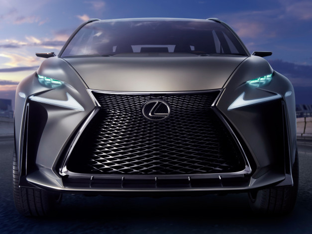 Обои картинки фото lexus lf-nx turbo concept 2013, автомобили, lexus, lf-nx, 2013, concept, turbo
