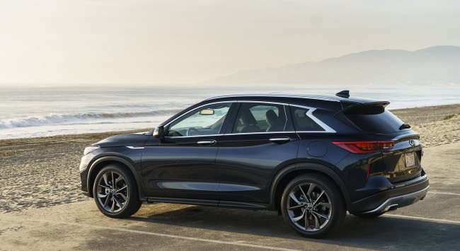 Обои картинки фото infiniti qx50 2019, автомобили, infiniti, qx50, 2019, чёрный