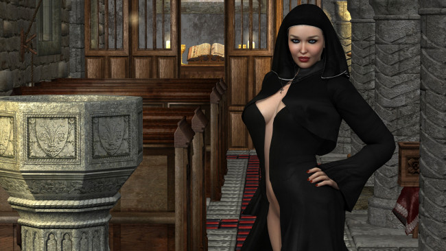 Обои картинки фото 3д графика, люди , people, девушка, фон, взгляд