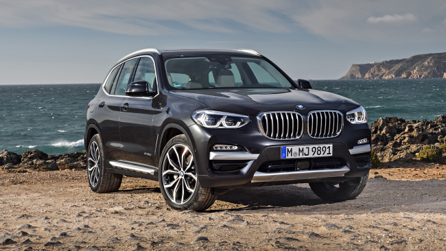 Обои картинки фото bmw x3 xdrive30d 2018, автомобили, bmw, x3, xdrive30d, чёрный, 2018