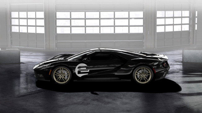 Обои картинки фото ford gt-66 heritage edition 2017, автомобили, ford, gt-66, 2017, edition, heritage