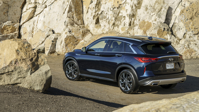 Обои картинки фото infiniti qx50 2019, автомобили, infiniti, qx50, 2019, blue