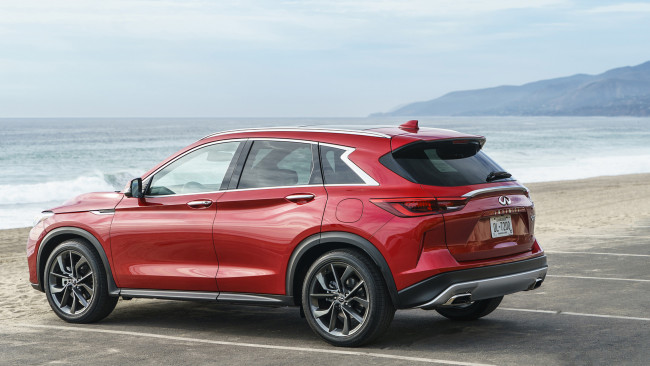 Обои картинки фото infiniti qx50 2019, автомобили, infiniti, qx50, 2019, red