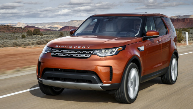 Обои картинки фото land-rover discovery hse-td6 2018, автомобили, land-rover, 2018, hse-td6, discovery