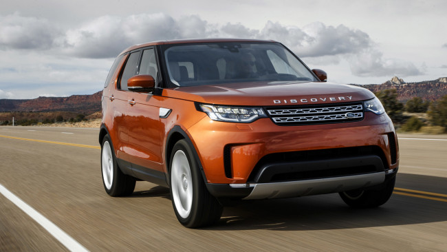 Обои картинки фото land-rover discovery hse-td6 2018, автомобили, land-rover, hse-td6, discovery, 2018