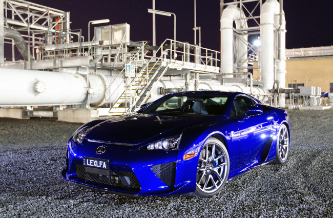 Обои картинки фото lexus lfa au-spec 2011, автомобили, lexus, au-spec, lfa, 2011, blue