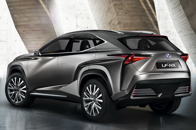 Обои картинки фото lexus lf-nx concept 2013, автомобили, lexus, lf-nx, concept, 2013