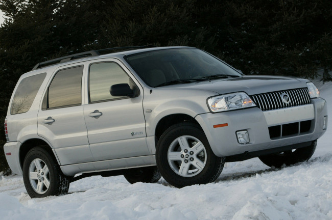 Обои картинки фото mercury mariner hybrid 2006, автомобили, mercury, 2006, hybrid, mariner