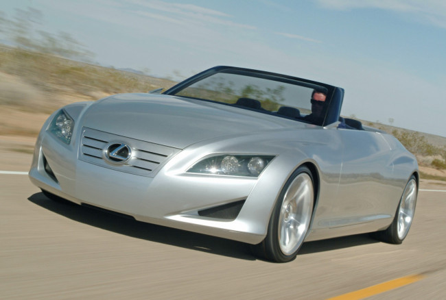 Обои картинки фото lexus lf-c concept 2004, автомобили, lexus, concept, lf-c, 2004