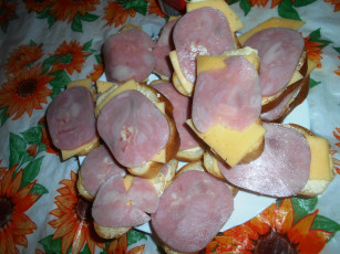 Картинка еда бутерброды +гамбургеры +канапе хлеб сыр колбаса