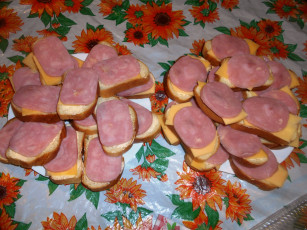 Картинка еда бутерброды +гамбургеры +канапе хлеб сыр колбаса