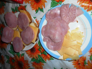 Картинка еда бутерброды +гамбургеры +канапе хлеб сыр колбаса