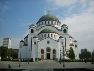 Картинка собор+святого+саввы города белград+ сербия религия христианство православие храм церковь саввы святого собор столицы белград