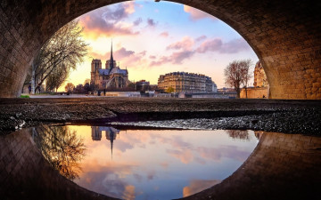 Картинка notre-dame+de+paris города париж+ франция notre-dame de paris