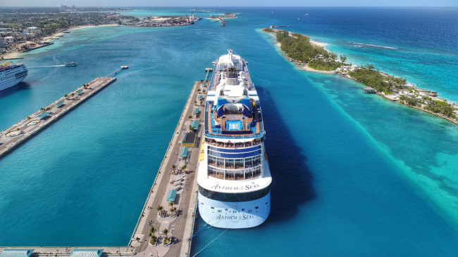 Обои картинки фото anthem of the seas, корабли, лайнеры, круиз, лайнер