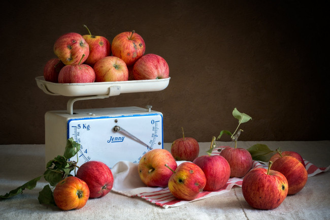 Обои картинки фото еда, Яблоки, снедь