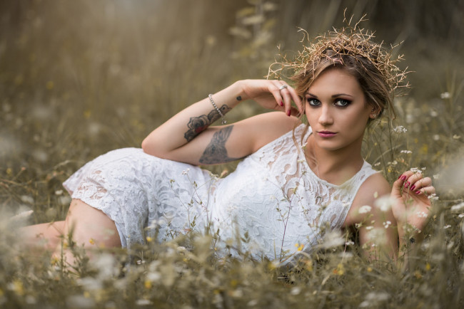 Обои картинки фото девушка, девушки, -unsort , блондинки,  светловолосые, модель