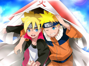 Картинка аниме naruto шляпа узумаки наруто боруто