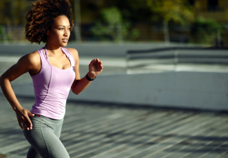 Картинка девушки -unsort+ темнокожие пробежка штаны майка