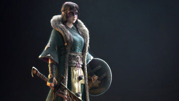 Картинка видео+игры for+honor девушка воин