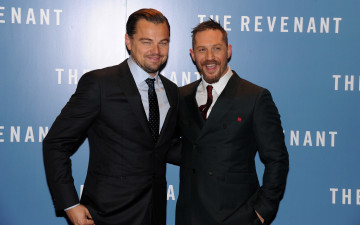 Картинка разное знаменитости смех актеры leonardo dicaprio tom hardy