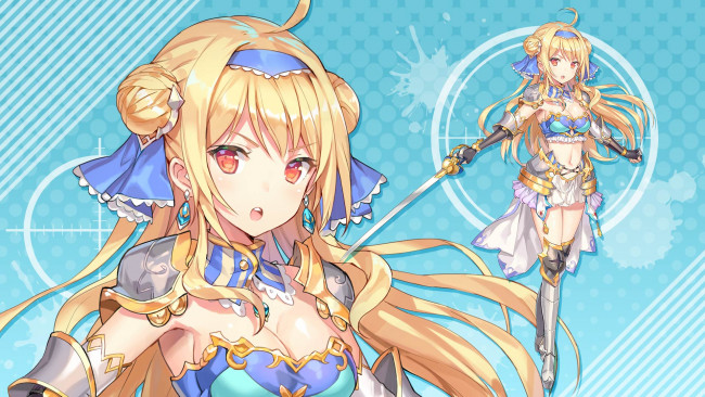 Обои картинки фото аниме, bullet girls phantasia, bullet, girls, phantasia, девушка