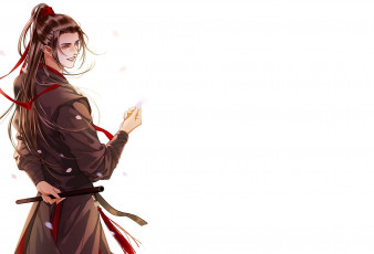 Картинка аниме mo+dao+zu+shi вэй усянь флейта