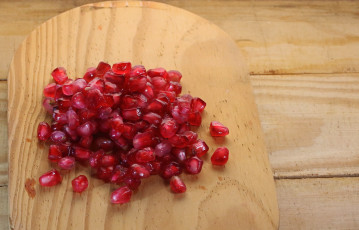 Картинка еда гранат зерна