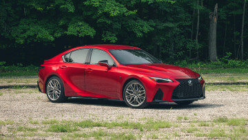 Картинка 2022+lexus+is+500+f+sport+performance автомобили lexus is500 f sport performance красный спортивный лексус