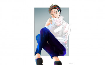 Картинка аниме yuri+on+ice юрий на льду