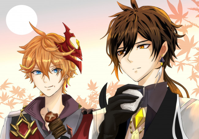 Обои картинки фото аниме, genshin impact, genshin, impact