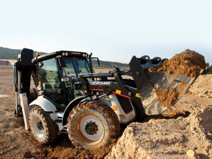 обоя техника, тракторы, hidromek