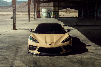 Картинка 2023+corvette+c8+sand+vossen+gabes автомобили corvette c8 sand vossen gabes корветт тюнинг