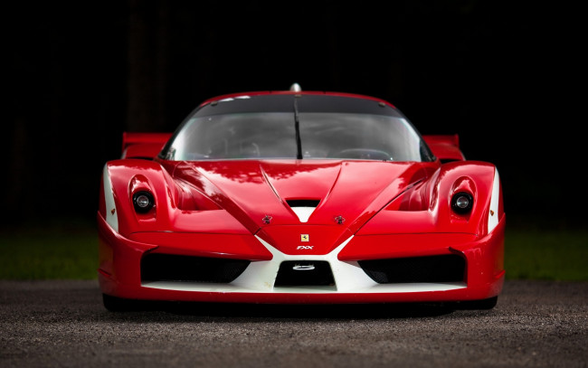 Обои картинки фото ferrari fxx, автомобили, ferrari, феррари, красный