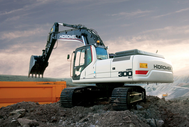 Обои картинки фото техника, экскаваторы, hidromek