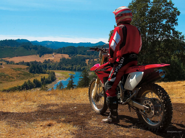 Обои картинки фото honda, crf450x, мотоциклы