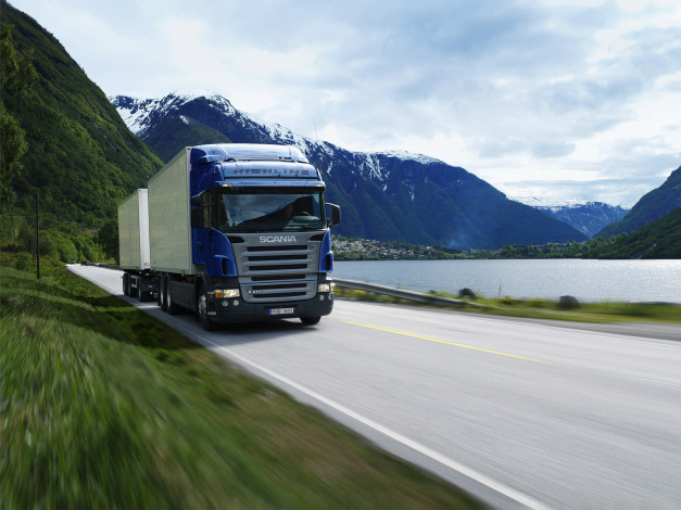 Обои картинки фото автомобили, scania