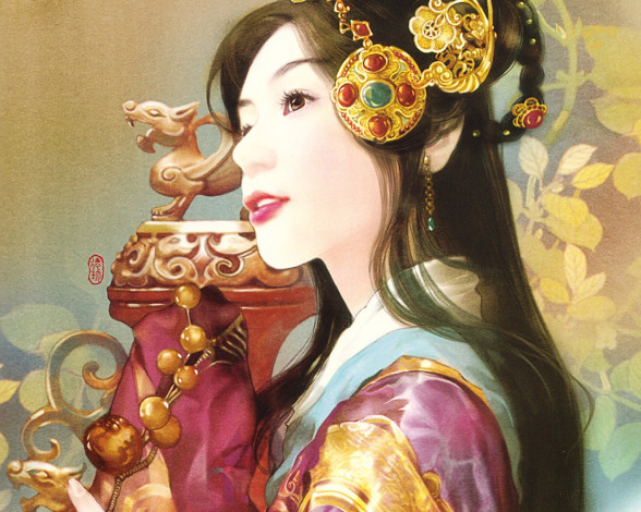 Обои картинки фото рисованные, люди