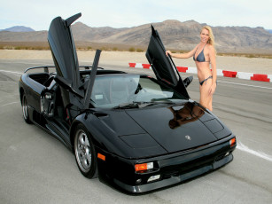 Картинка автомобили авто девушками