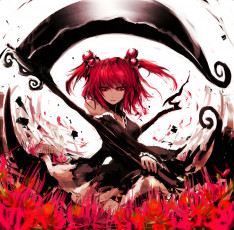 Картинка аниме touhou комачи онодзука