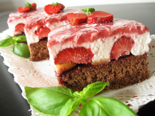 Картинка автор varvarra еда пирожные кексы печенье зелень салфетка