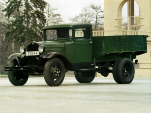 Картинка газ аа автомобили грузовики ссср легенда ретро