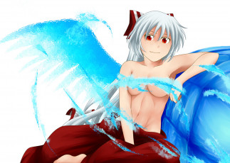 Картинка аниме touhou фудзивара но моко