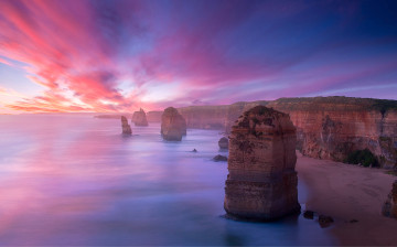 Картинка природа побережье 12 двенадцать апостолов