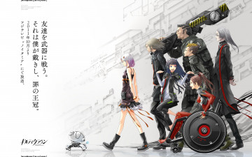 Картинка аниме guilty crown