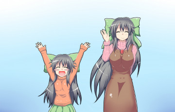 Картинка аниме touhou уцухо рюджи