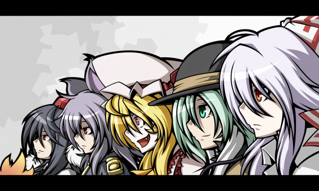 Обои картинки фото аниме, touhou, персонажи, тохо